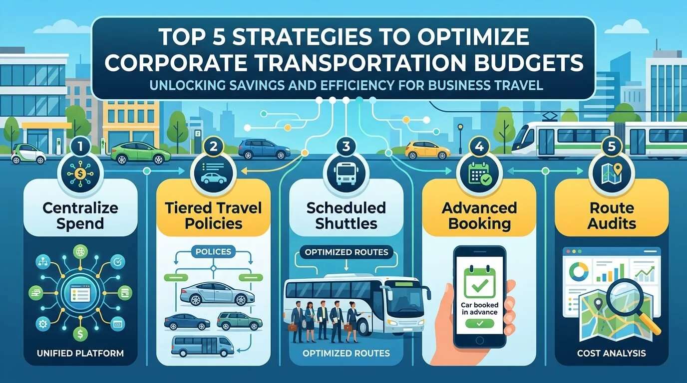 Top 5 Strategies for corporate transportation budget